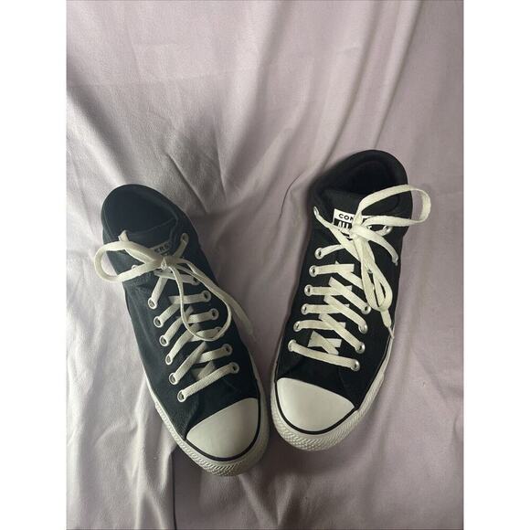 Converse Chuck Taylor All Star Mid Top Men’s Size 10 Black 151041F - EUC!! - Picture 4 of 8